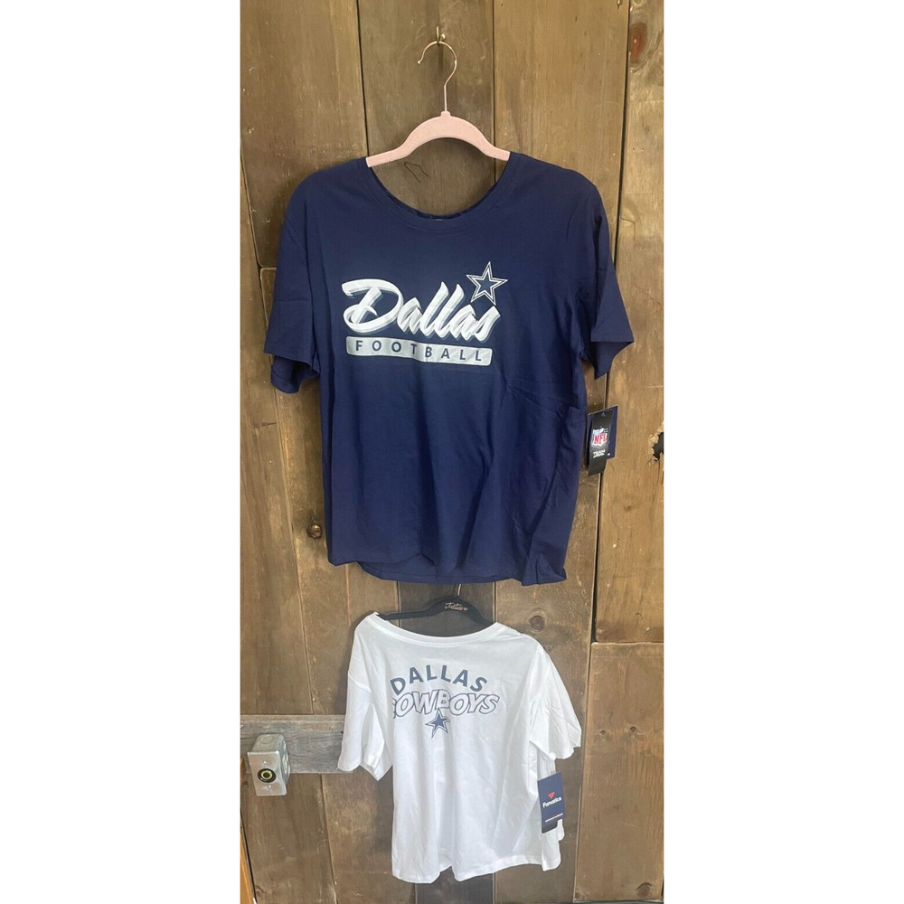 Fanatics Women's Dallas Cowboys T-Shirt Two Pack Size XL